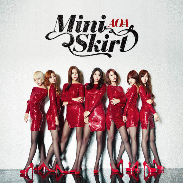 AOA Miniskirt cover artwork