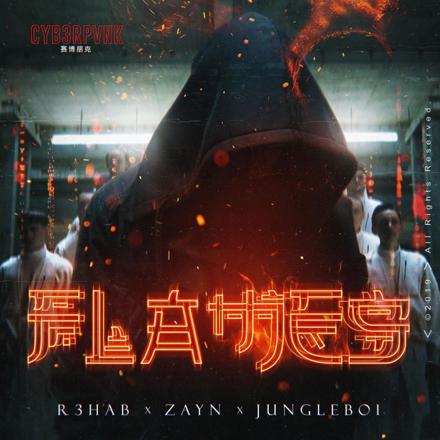 R3HAB, ZAYN, & Jungleboi Flames cover artwork