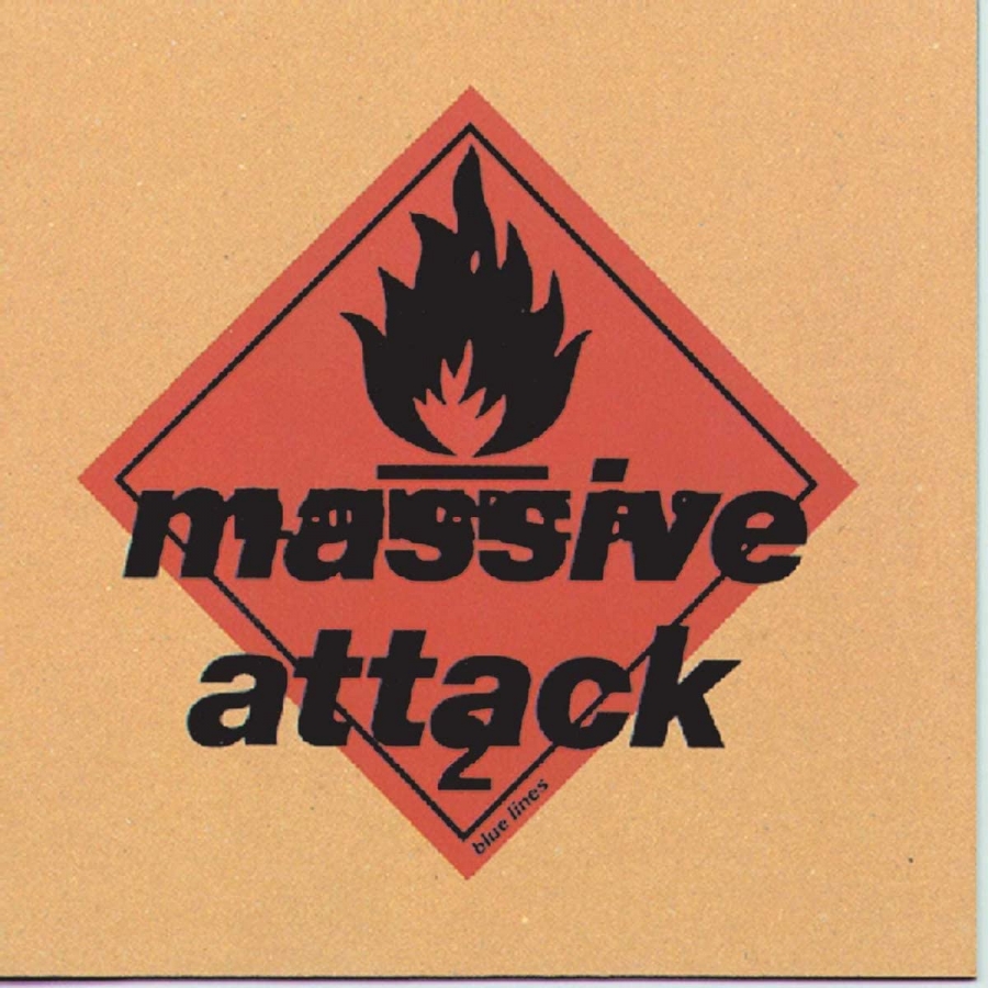 Massive Attack Blue Lines cover artwork