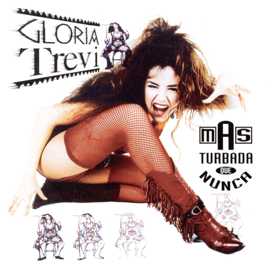 Gloria Trevi Más Turbada Que Nunca cover artwork
