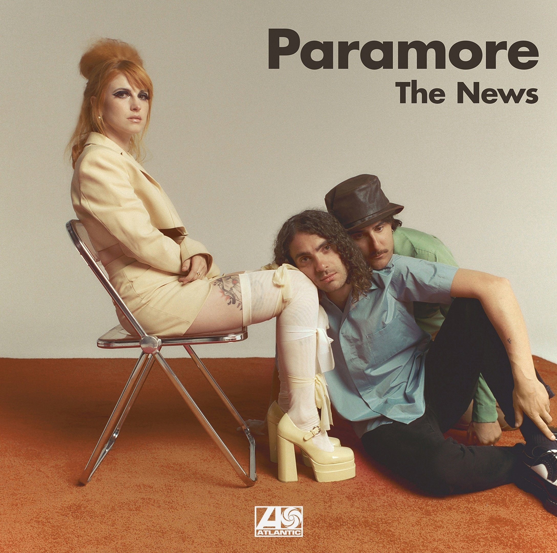 Paramore The News cover artwork