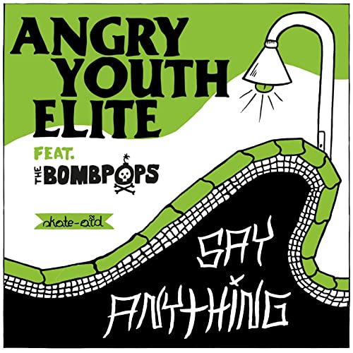 Angry Youth Elite featuring The Bombpops — Say Anything - Skate-Aid Charity cover artwork