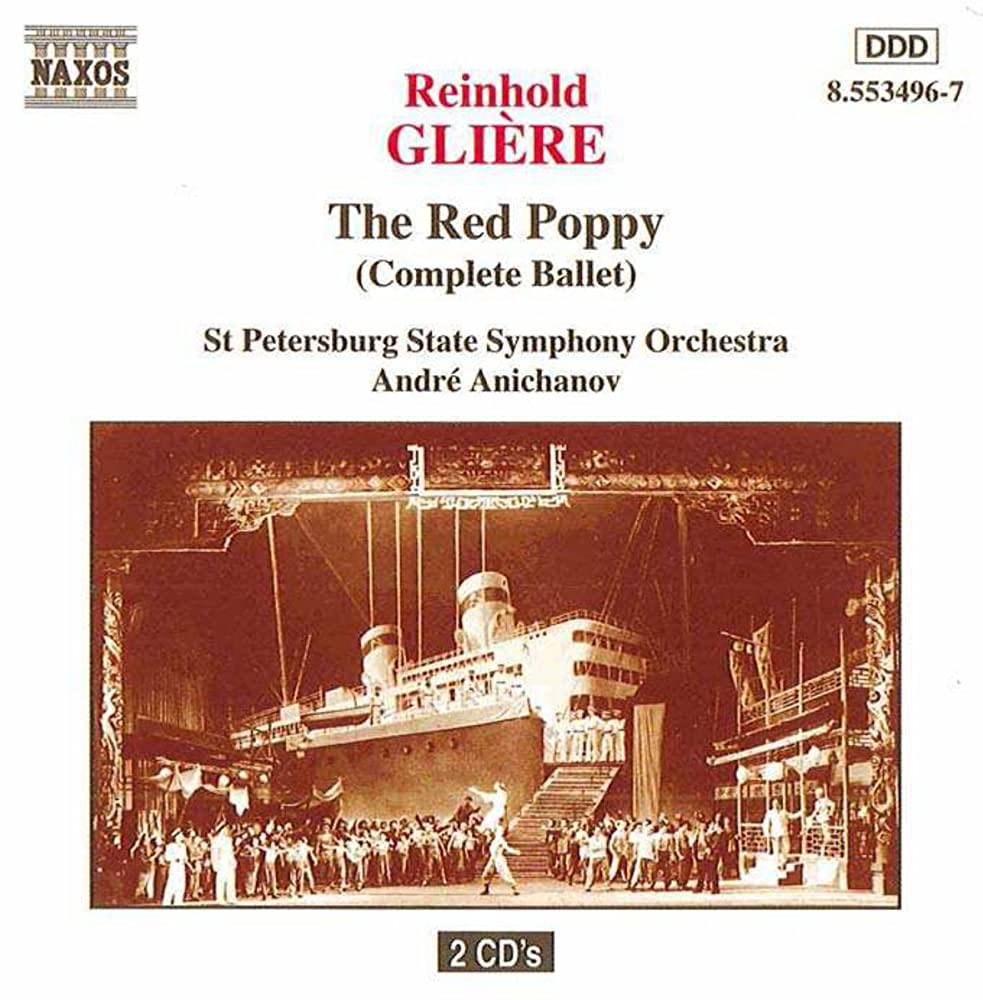 Reinhold Gliere The Red Poppy cover artwork