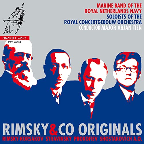 Nikolai Rimsky-Korsakov — Variations for Oboe &amp; Military Band cover artwork
