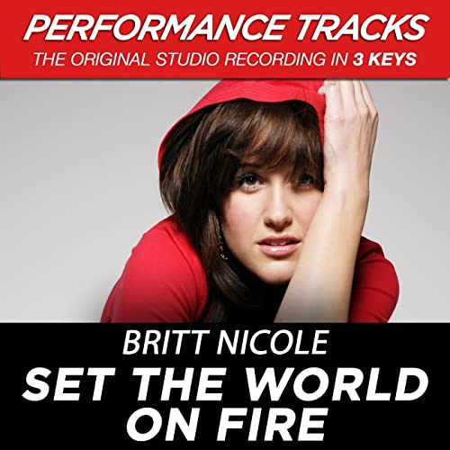Britt Nicole Set The World On Fire cover artwork