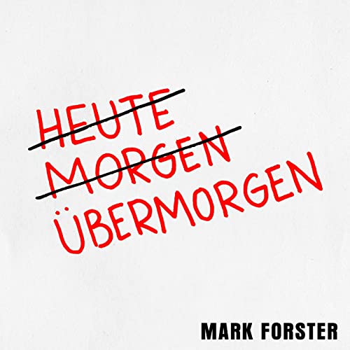 Mark Forster Übermorgen cover artwork
