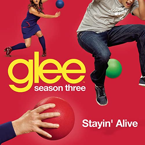 Glee Cast Stayin Alive cover artwork