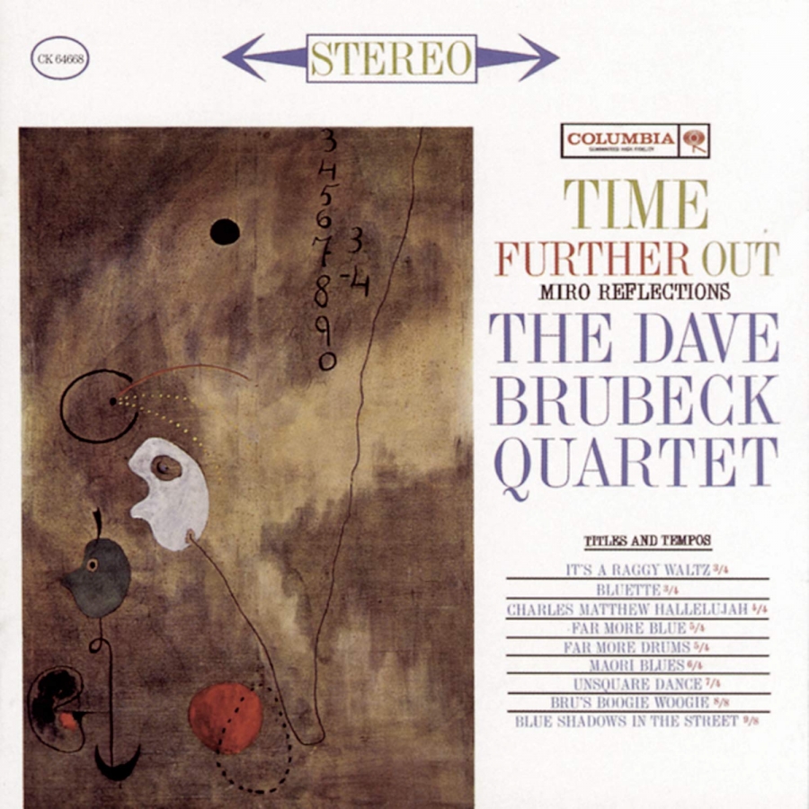 The Dave Brubeck Quartet Time Further Out cover artwork