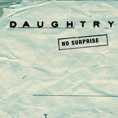 Daughtry — No Surprise cover artwork