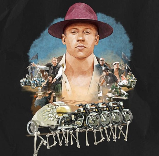 Macklemore &amp; Ryan Lewis featuring Eric Nally, Melle Mel, Kool Moe Dee, & Grandmaster Caz — Downtown cover artwork