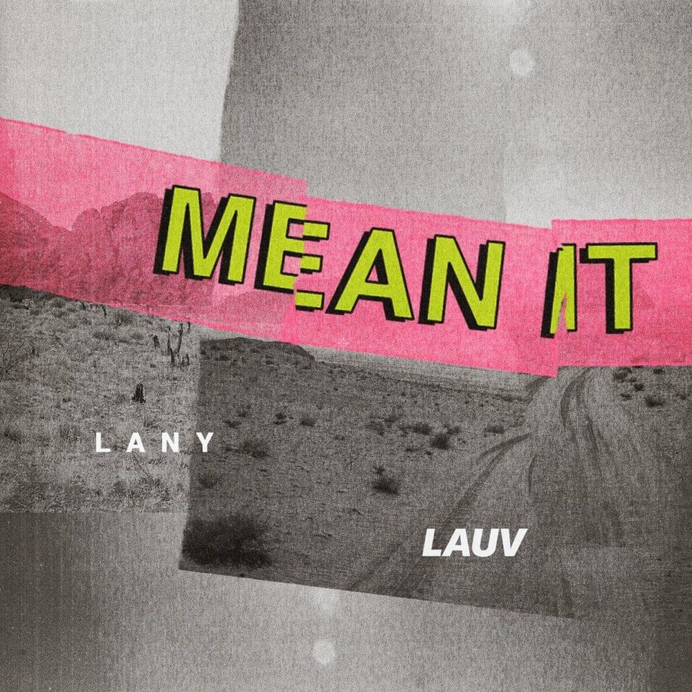 Lauv & LANY — Mean It cover artwork