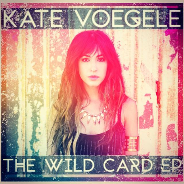 Kate Voegele The Wild Card EP cover artwork
