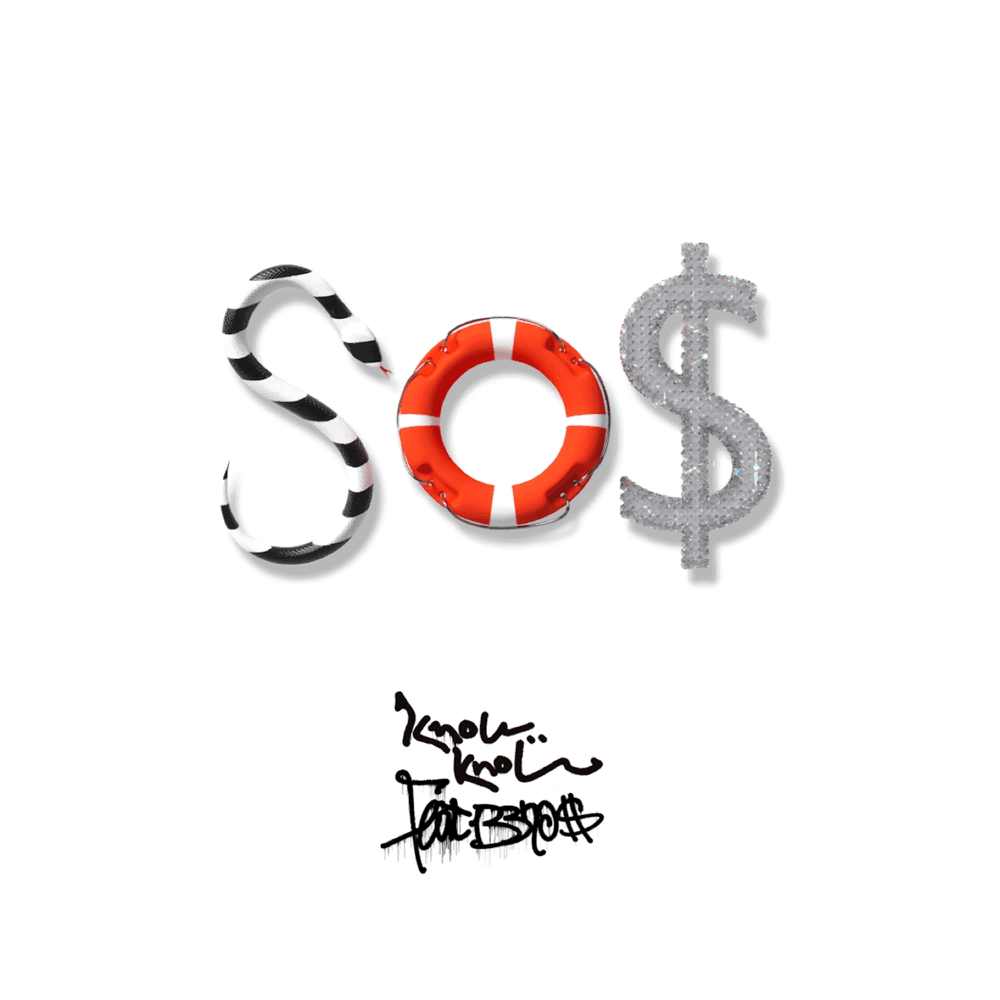 bbno$ & knowknow — SOS cover artwork