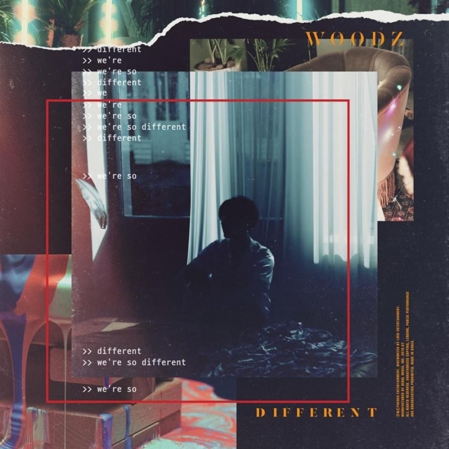 WOODZ DIFFERENT cover artwork