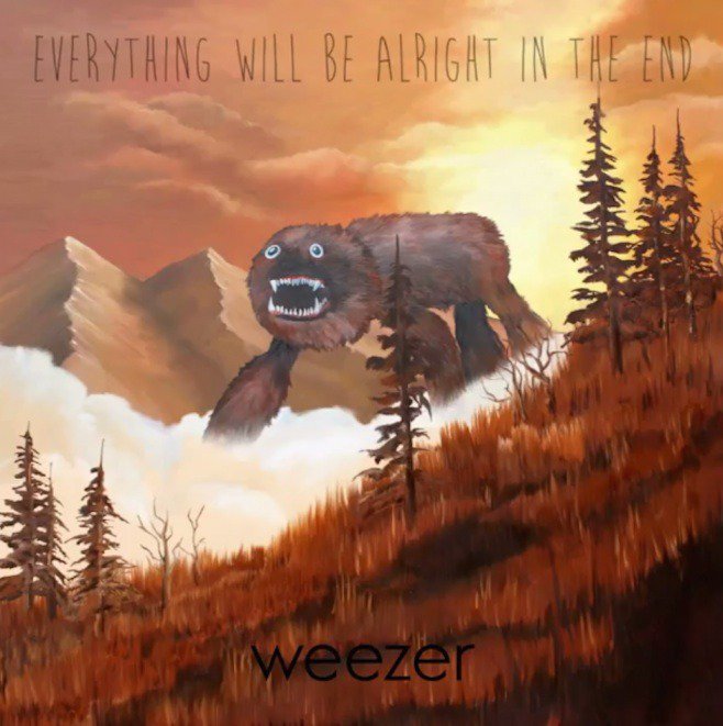 Weezer featuring Bethany Cosentino — Go Away cover artwork