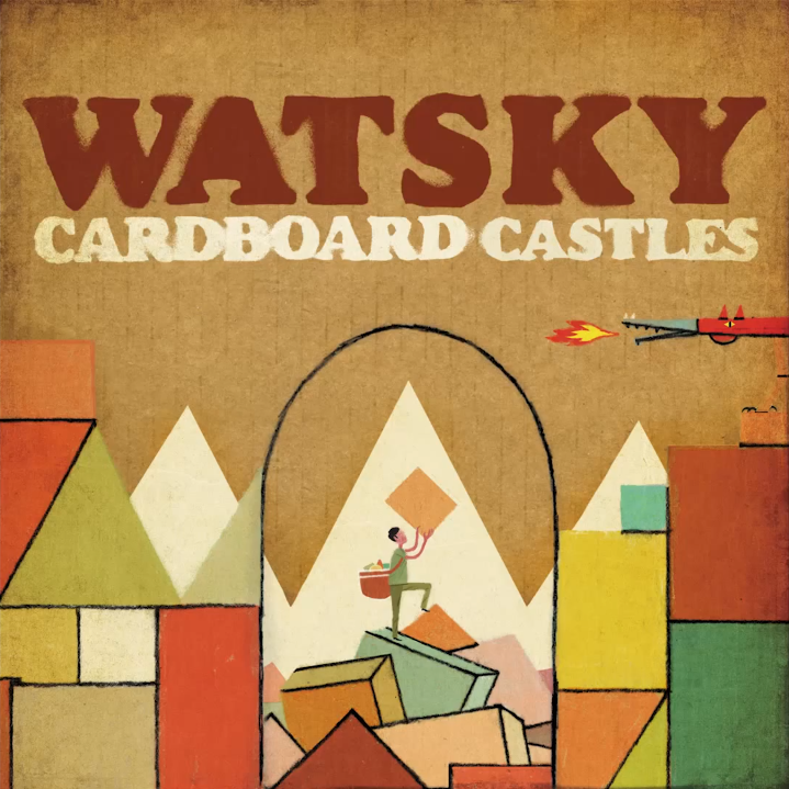 Watsky Cardboard Castles cover artwork