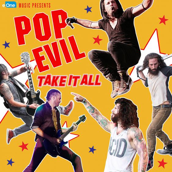 Pop Evil — Take It All cover artwork
