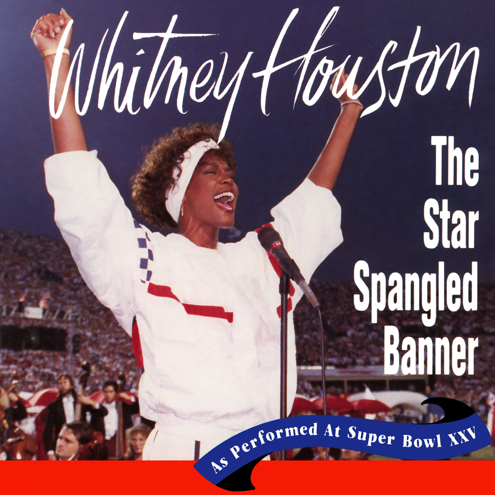 Whitney Houston — The Star Spangled Banner cover artwork