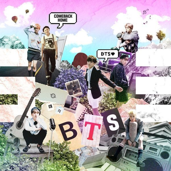 BTS Come Back Home cover artwork