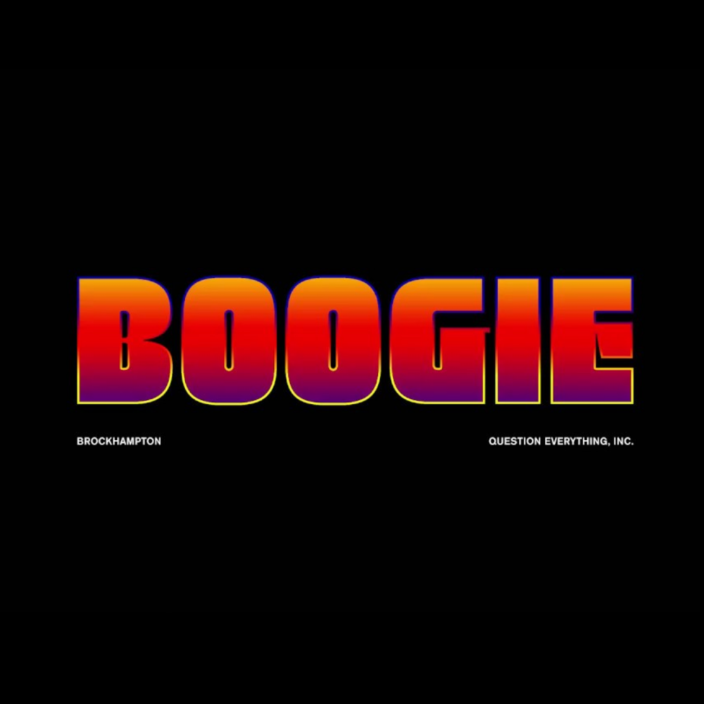 BROCKHAMPTON — BOOGIE cover artwork