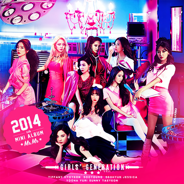 Girls&#039; Generation — Mr Mr cover artwork