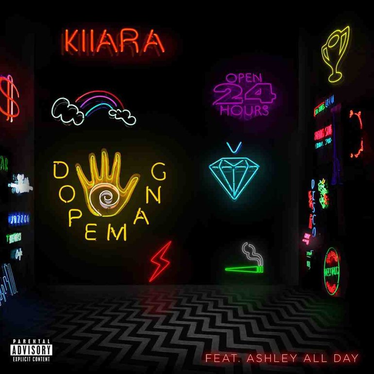 Kiiara featuring Ashley All Day — dopemang cover artwork