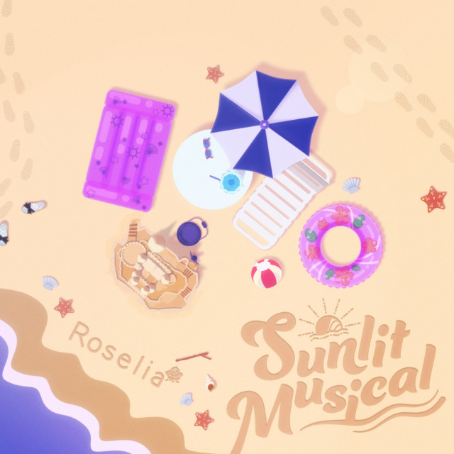 Roselia Sunlit Musical cover artwork