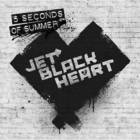 5 Seconds of Summer Jet Black Heart cover artwork