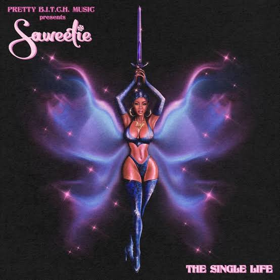 Saweetie THE SINGLE LIFE cover artwork