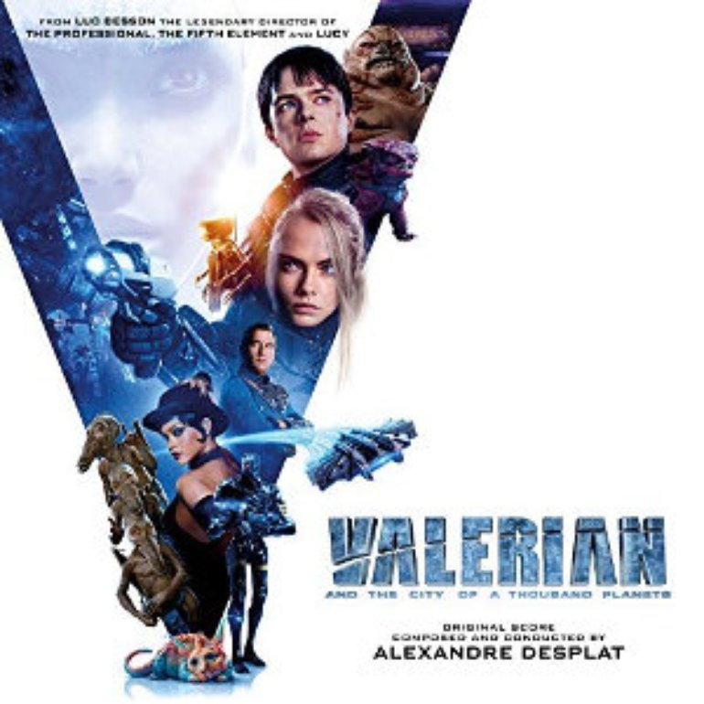 Alexandre Desplat Valerian and the City of a Thousand Planets (Soundtrack) cover artwork