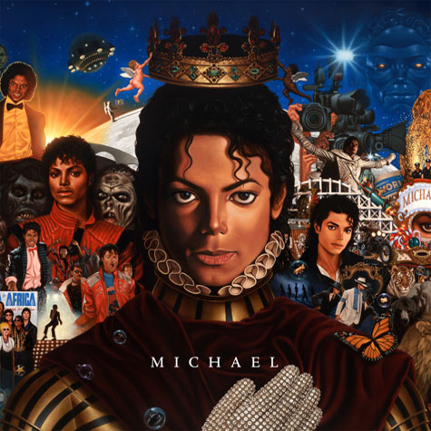 Michael Jackson Michael cover artwork