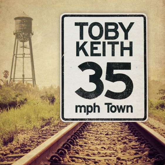 Toby Keith 35 MPH Town cover artwork