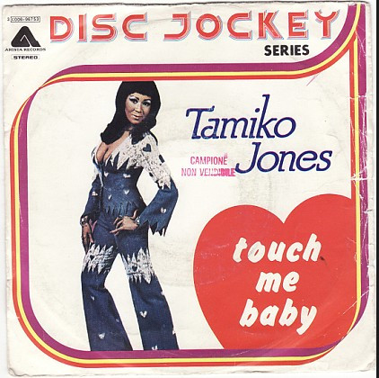 Tamiko Jones Touch Me Baby (Reaching Out for Your Love) cover artwork
