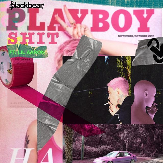 blackbear ft. featuring lil aaron playboy shit cover artwork