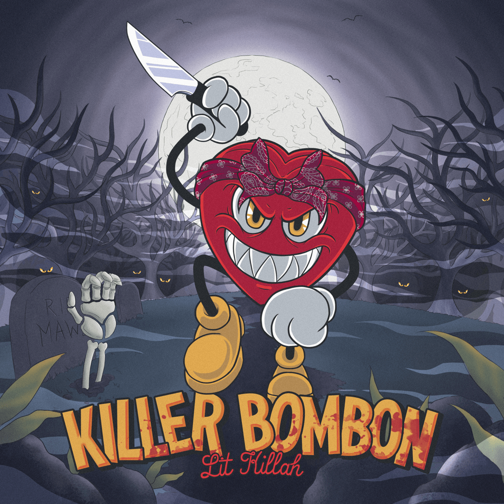 Lit Killah ft. featuring Los Palmeras Killer Bombón cover artwork