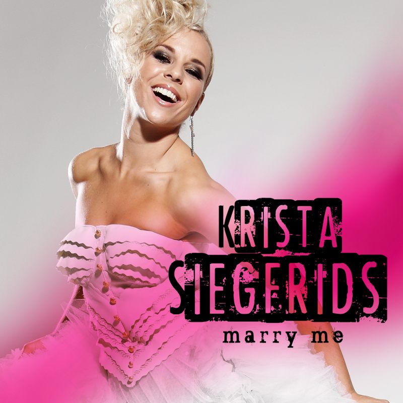 Krista Siegfrids Marry Me cover artwork