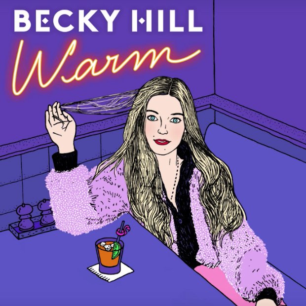 Becky Hill — Warm cover artwork