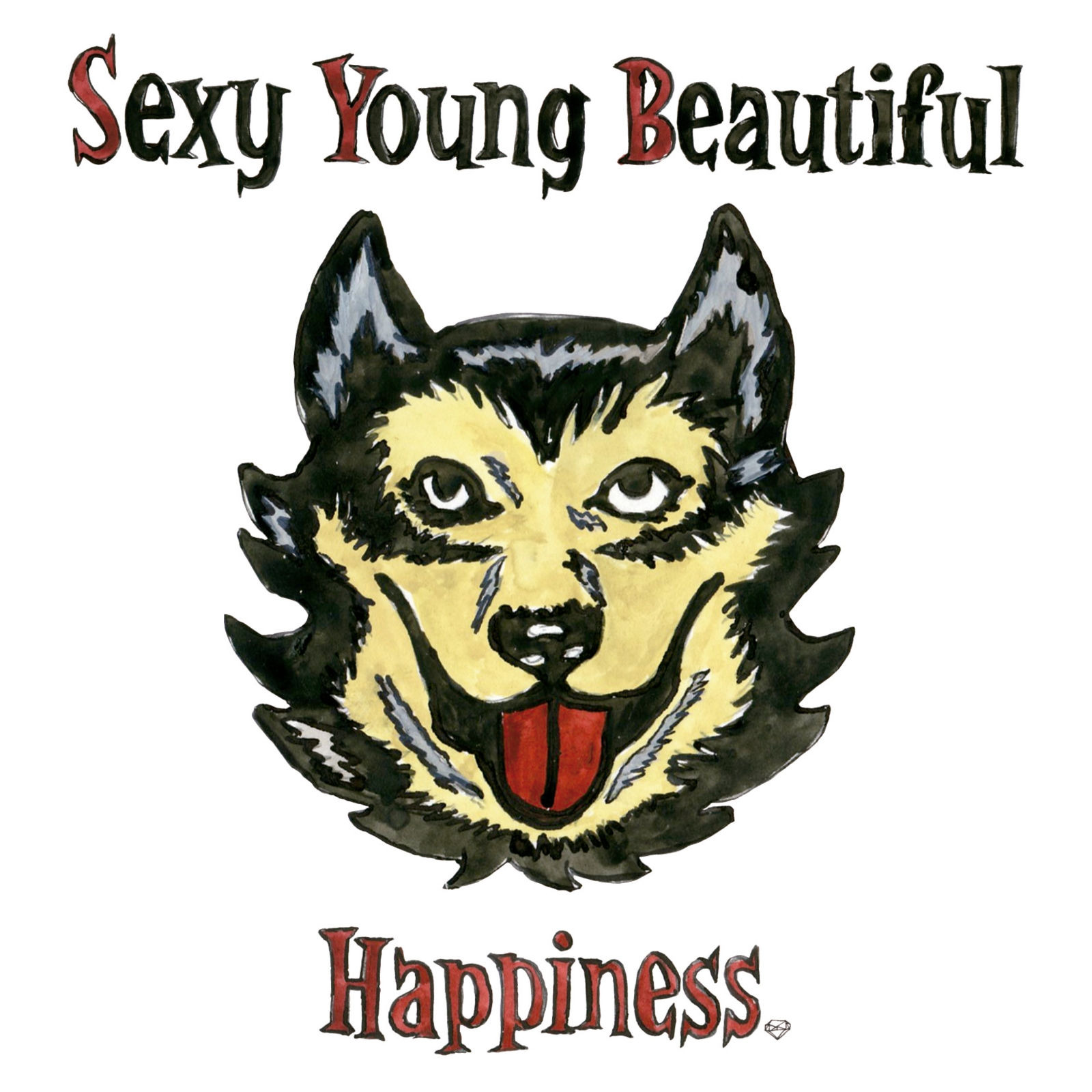 Happiness Sexy Young Beautiful cover artwork