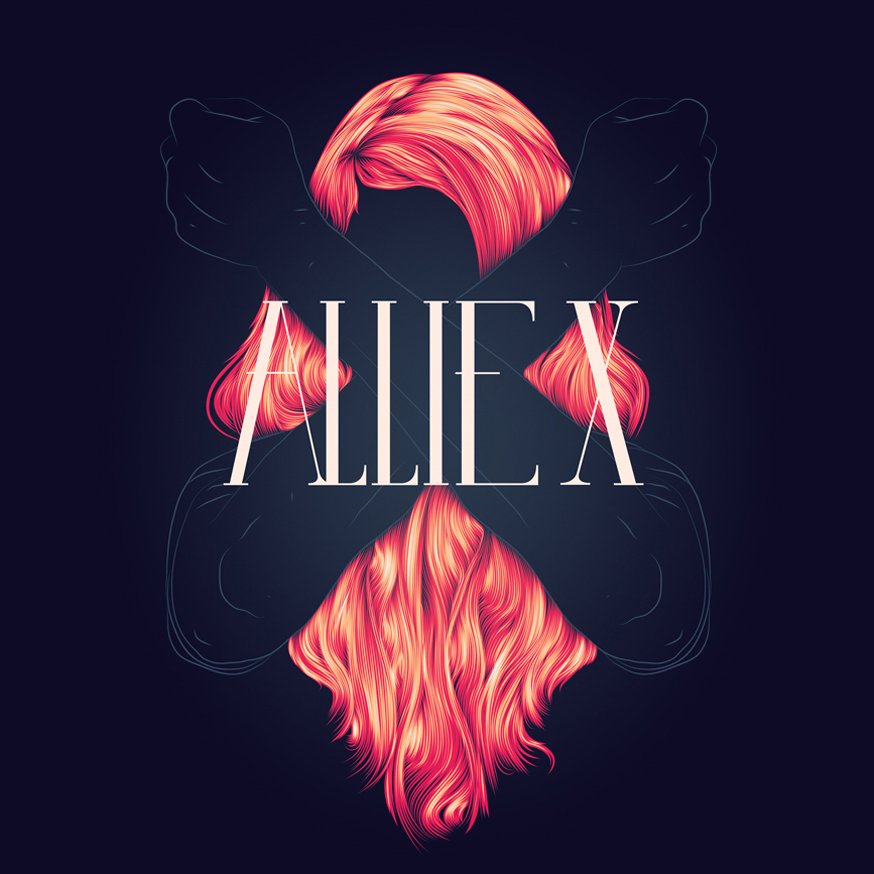 Allie X — Glam (Love Me Forever) cover artwork
