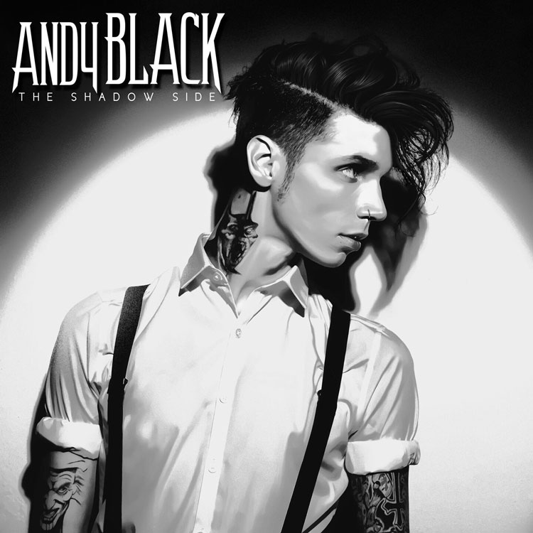 Andy Black The Shadow Side cover artwork