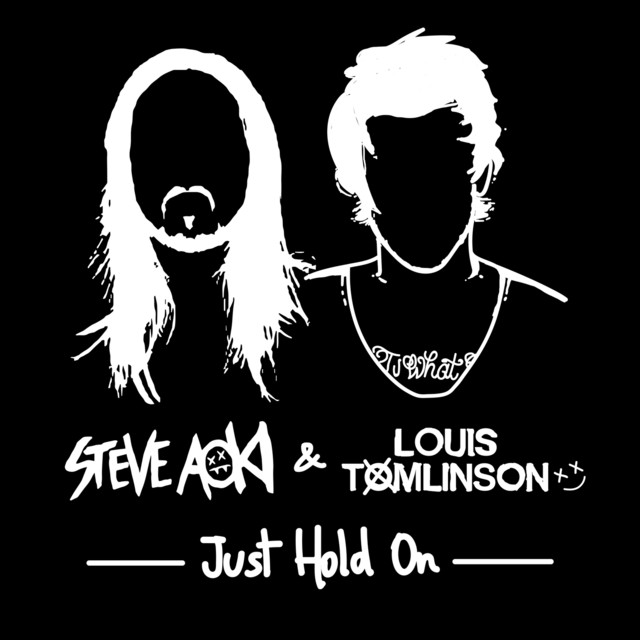 Steve Aoki & Louis Tomlinson — Just Hold On cover artwork