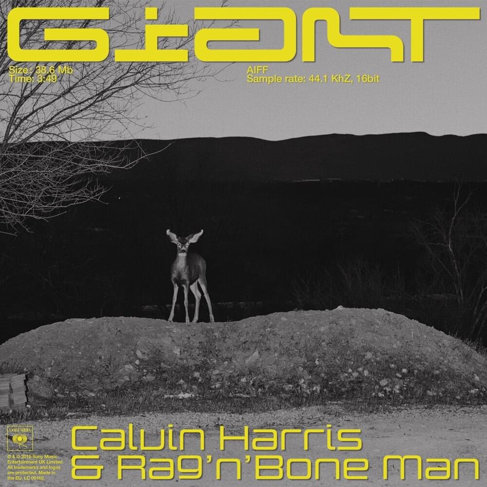 Calvin Harris & Rag&#039;n&#039;Bone Man — Giant cover artwork