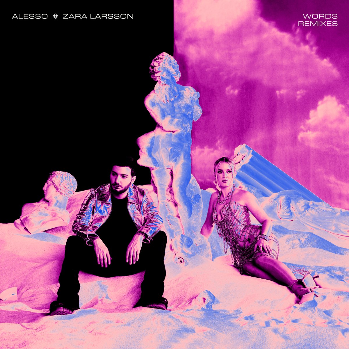 Alesso ft. featuring Zara Larsson Words (Arodes Remix) cover artwork