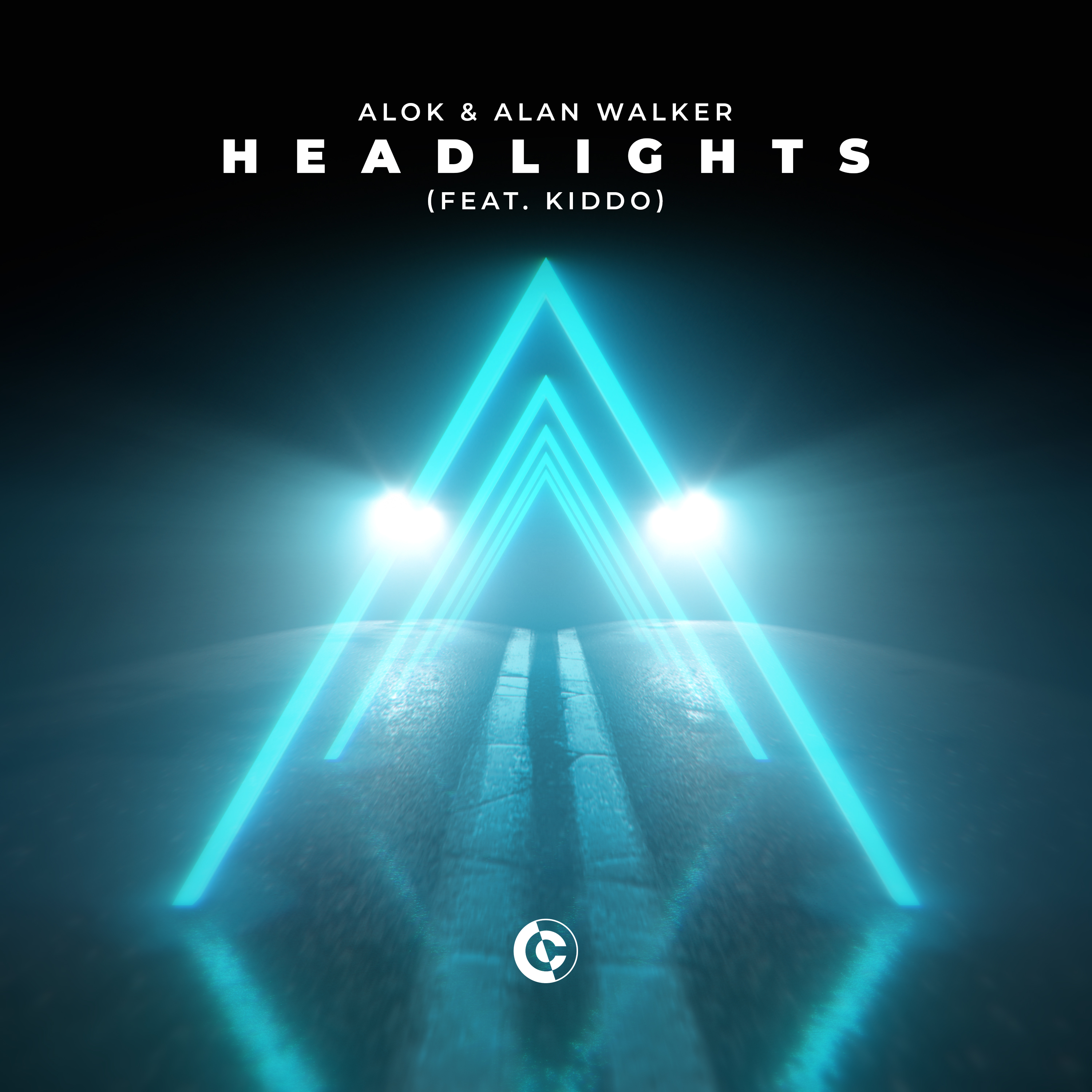 Alok & Alan Walker ft. featuring KIDDO Headlights cover artwork
