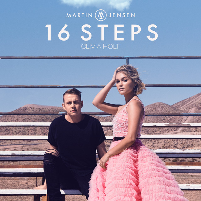 Martin Jensen & Olivia Holt 16 Steps cover artwork