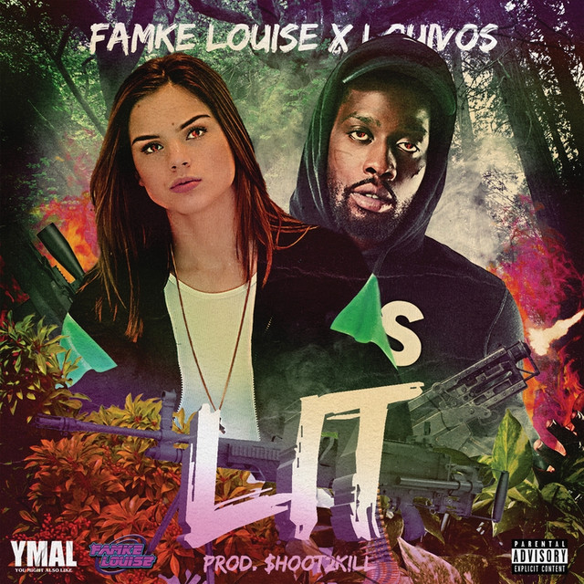 Famke Louise & LouiVos LIT cover artwork