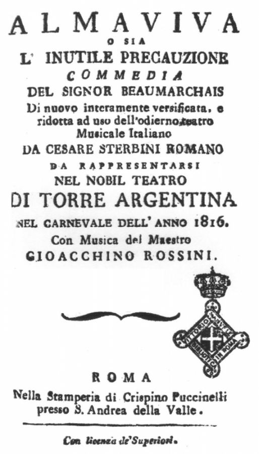 Gioachino Rossini Il Barbiere di Siviglia cover artwork