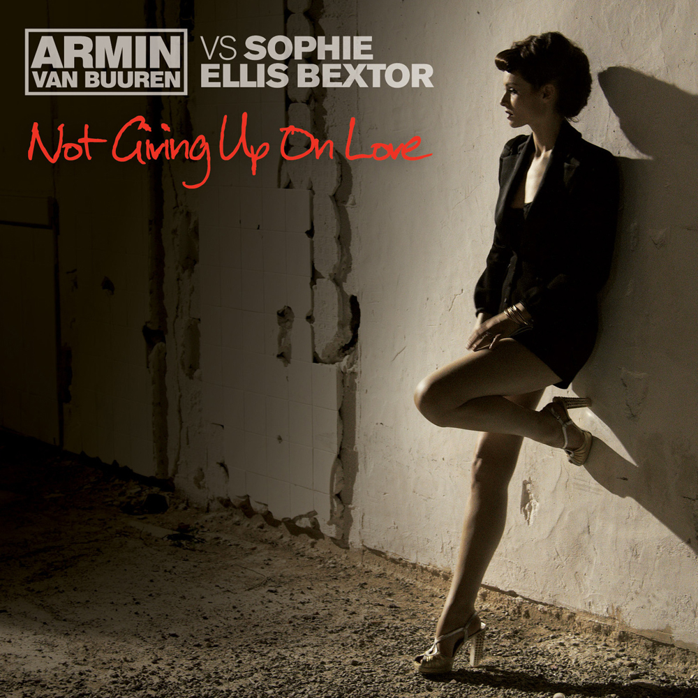 Armin van Buuren & Sophie Ellis-Bextor Not Giving Up on Love (Acoustic) cover artwork