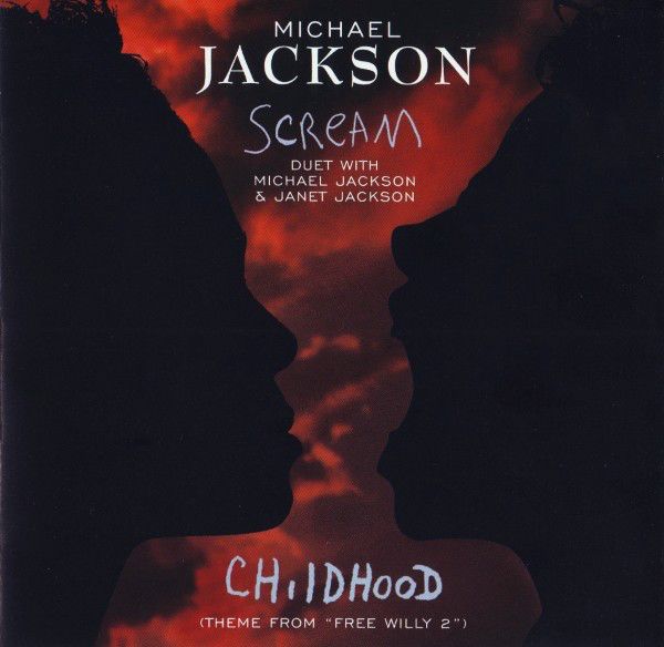 Michael Jackson & Janet Jackson — Scream/Childhood cover artwork