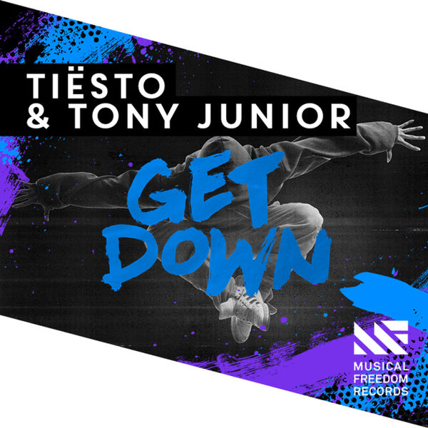 Tiësto & Tony Junior — Get Down cover artwork